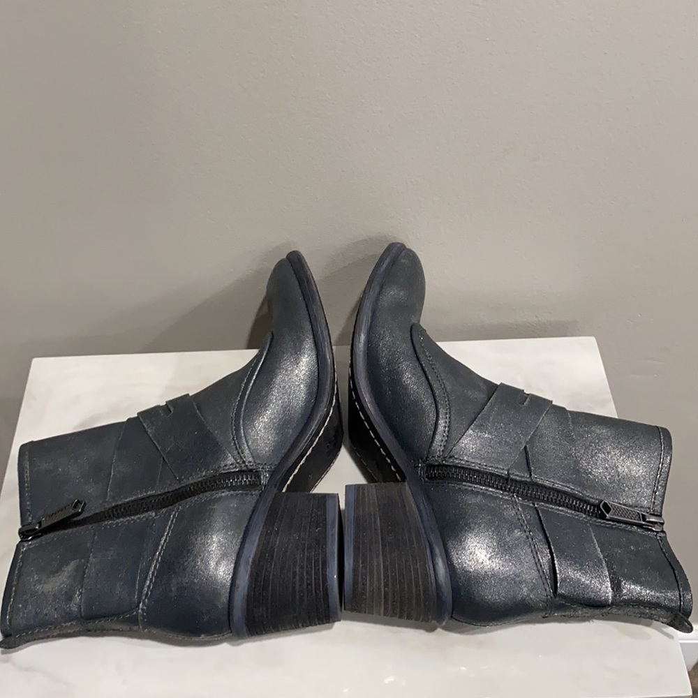 Donald J Pliner Gray Diem Boots Booties Size 6 - Picture 8 of 9